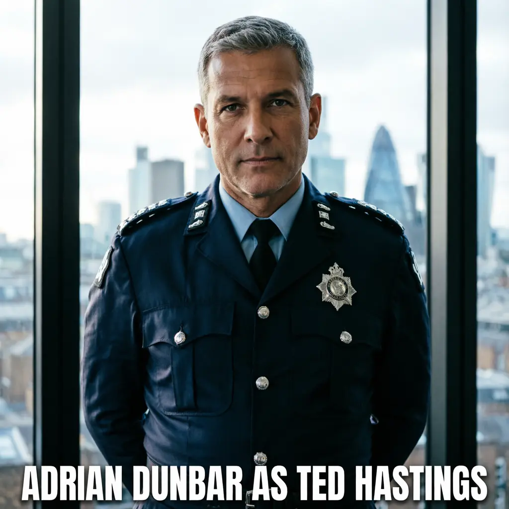 Adrian Dunbar as Ted Hastings in line of duty cast