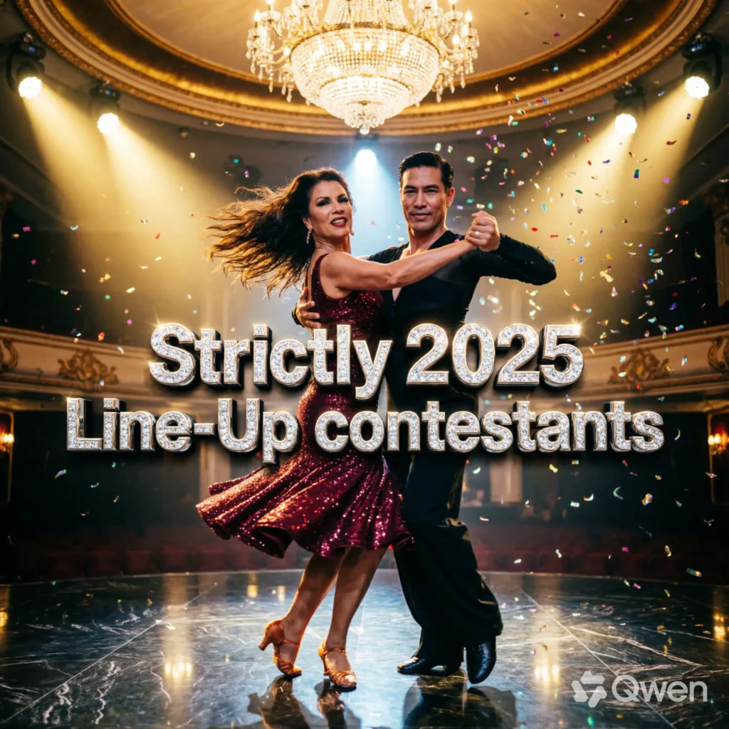 Strictly 2025 line up Contestants