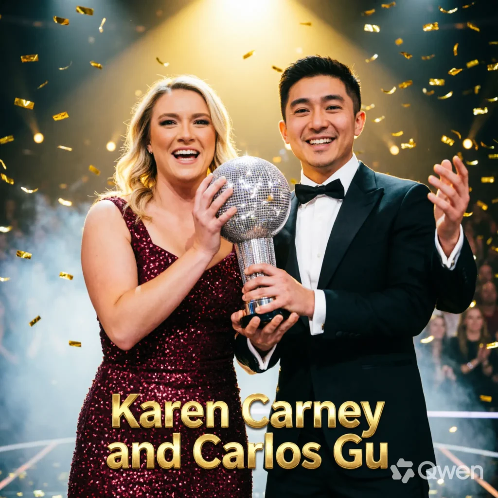 Karen Carney and Carlos Gu
