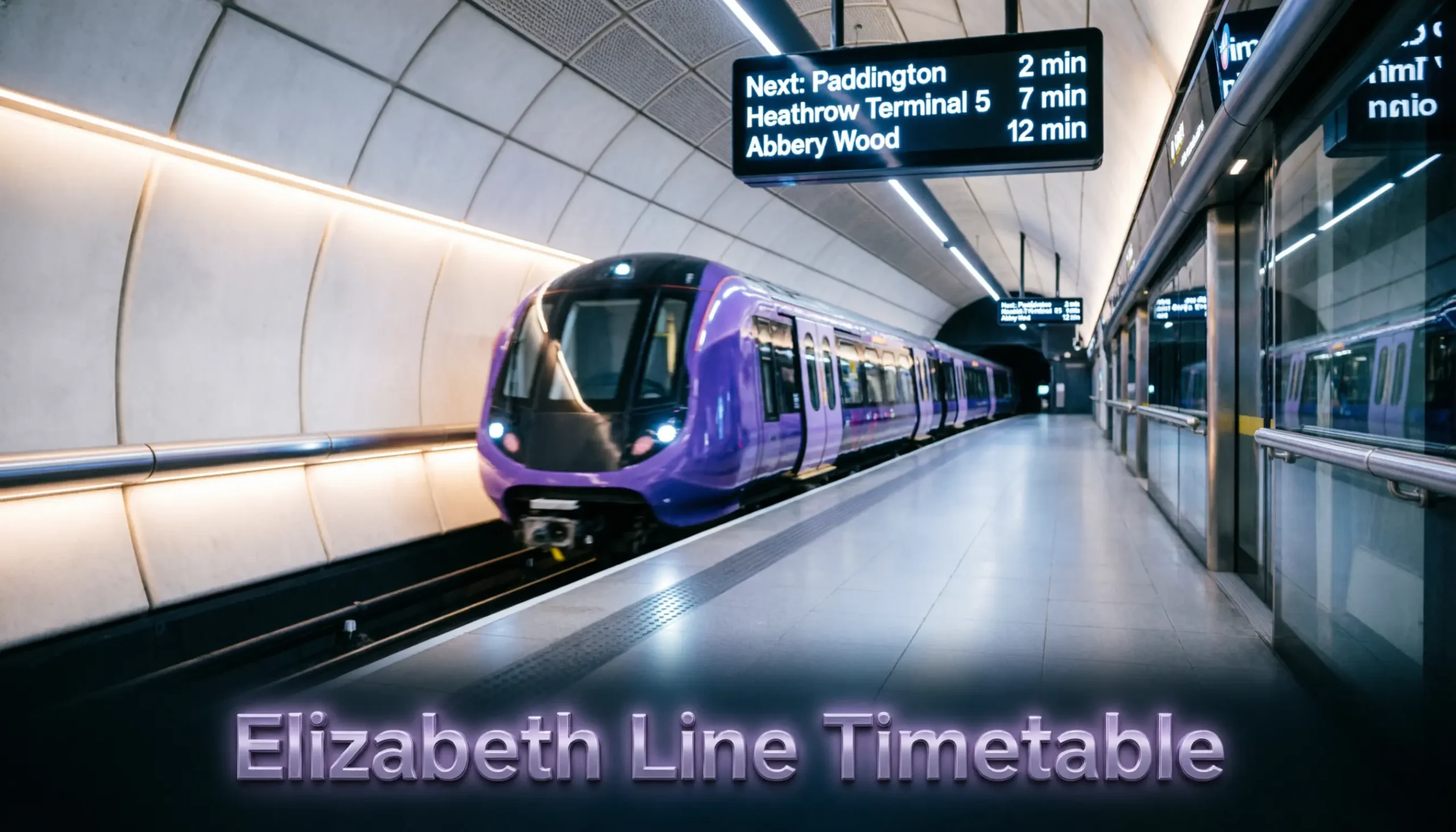 Elizabeth Line Timetable