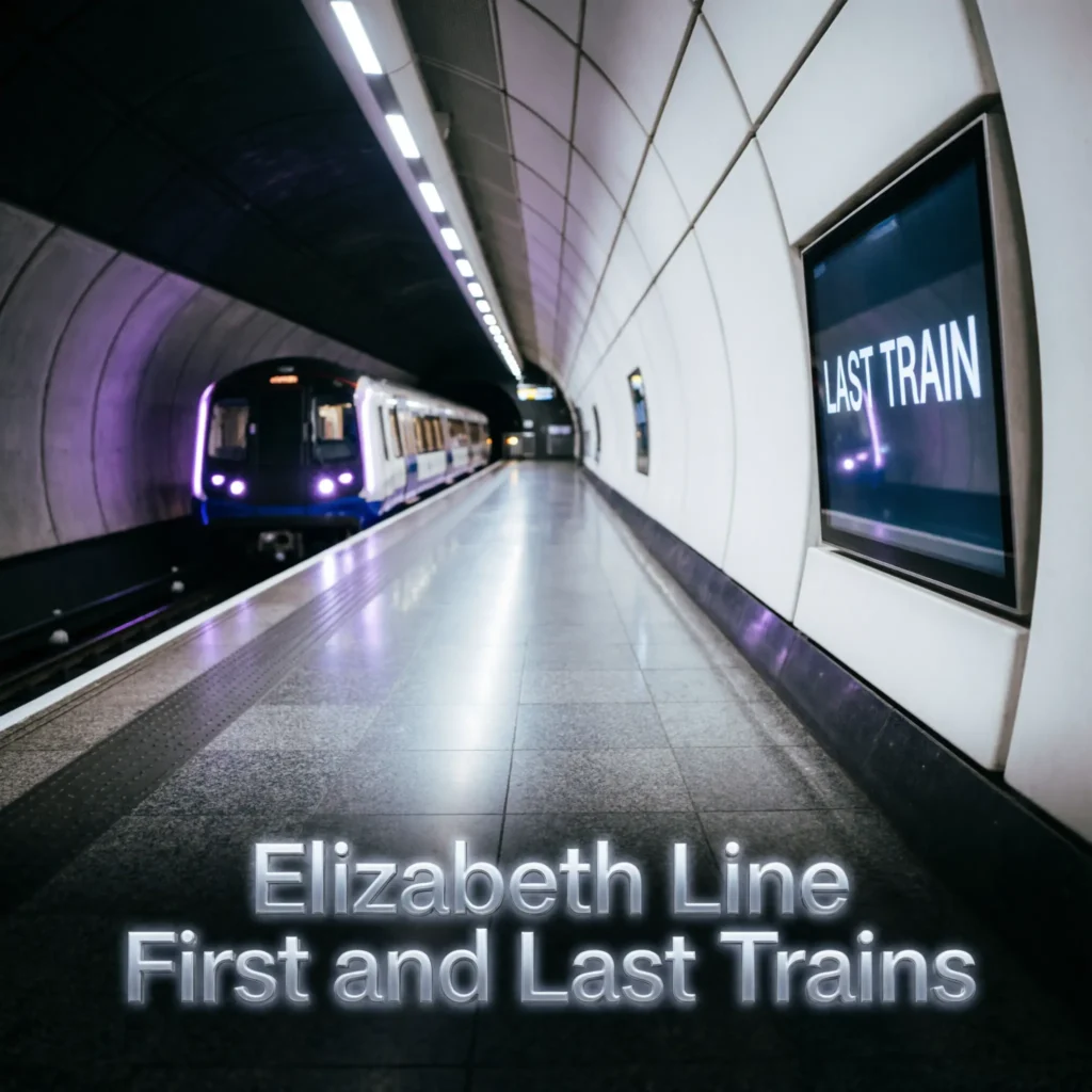 Elizabeth Line First and Last Trains