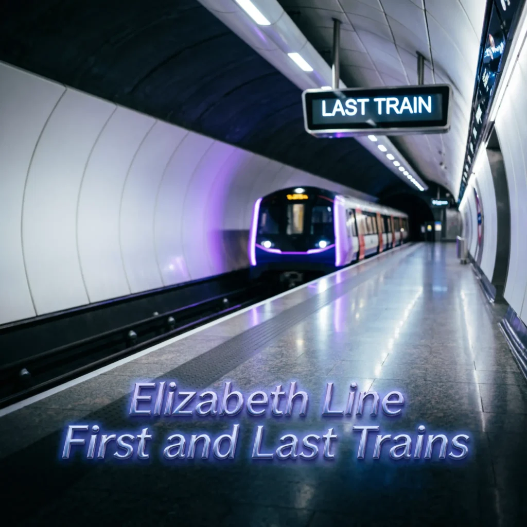 Elizabeth Line First and Last Trains