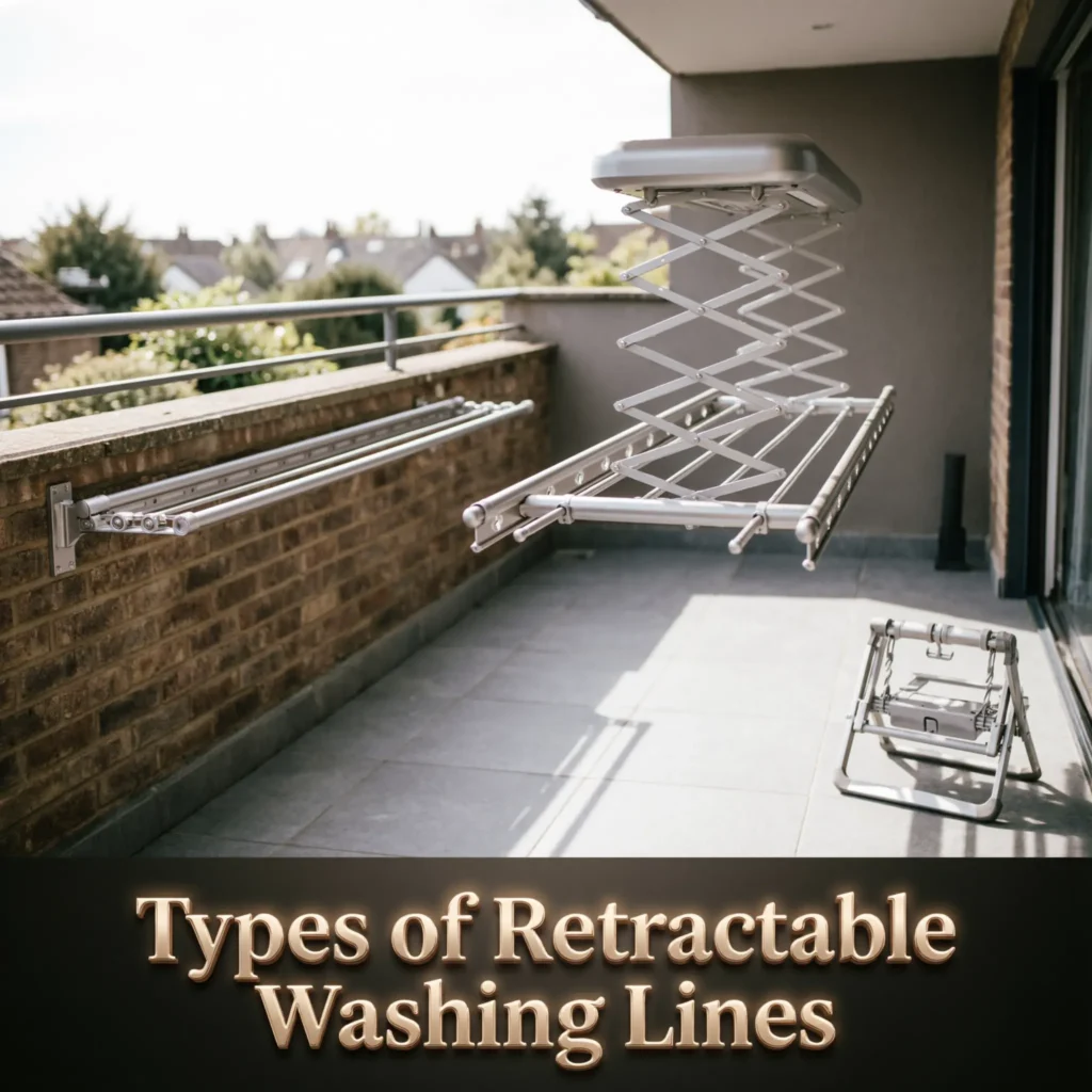 Types of Retractable Washing Lines