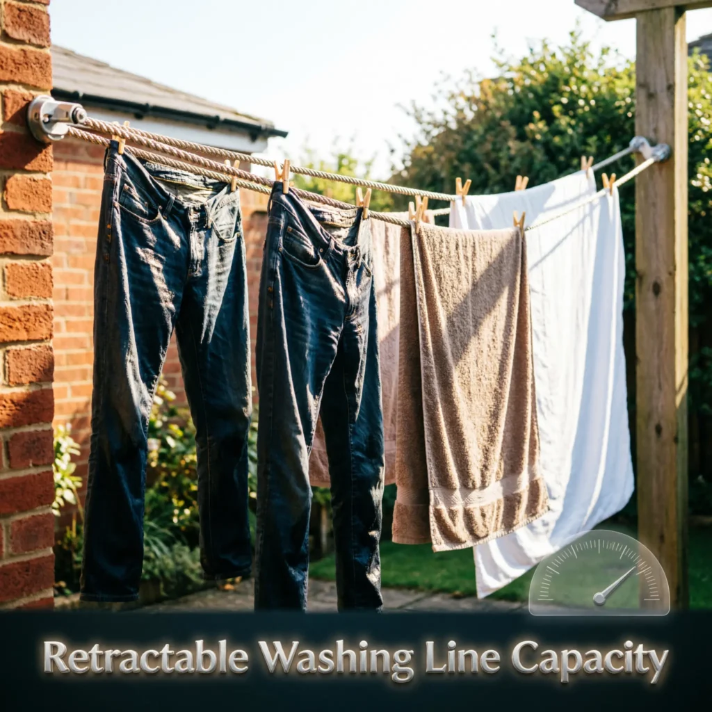 Retractable Washing Line Capacity
