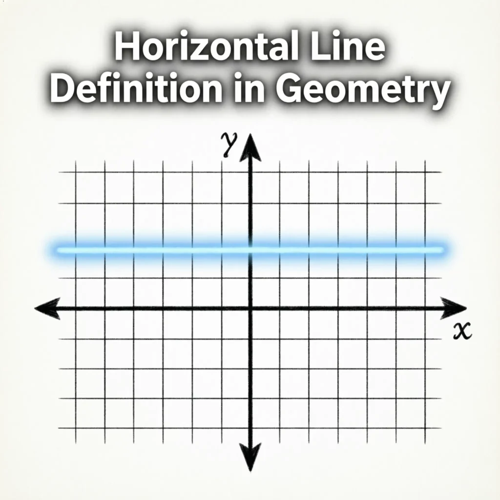Horizontal Line Definition in Geometry
