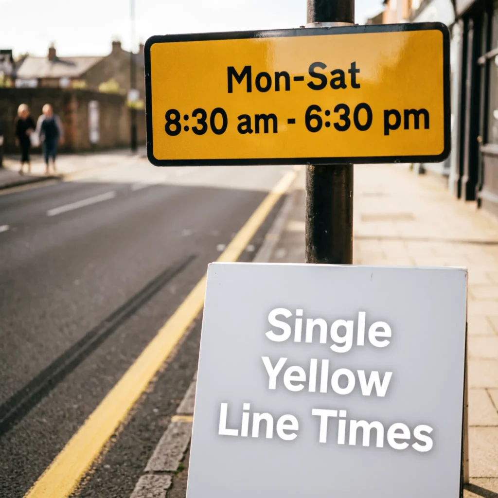 Single Yellow Line Times