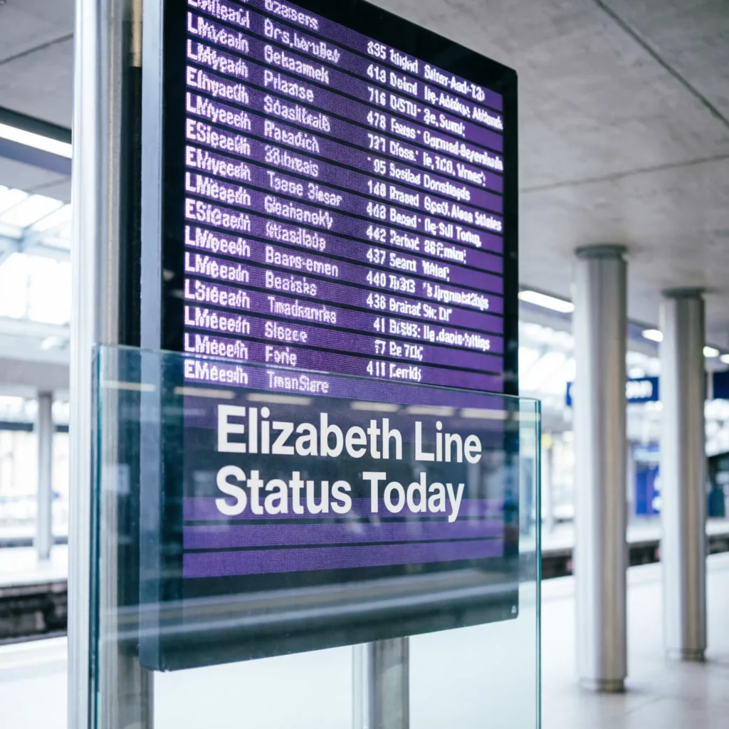 Elizabeth Line Status Today