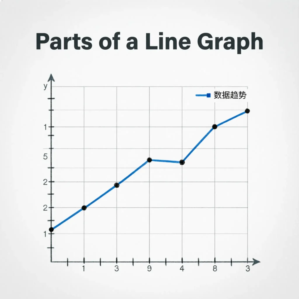 Parts of a Line Graph