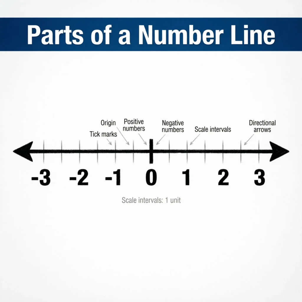 Parts of a Number Line