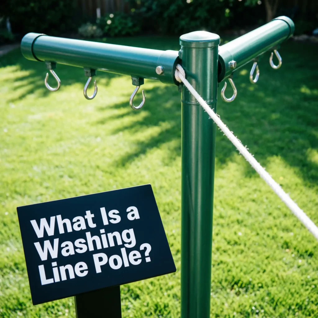 What Is a Washing Line Pole?