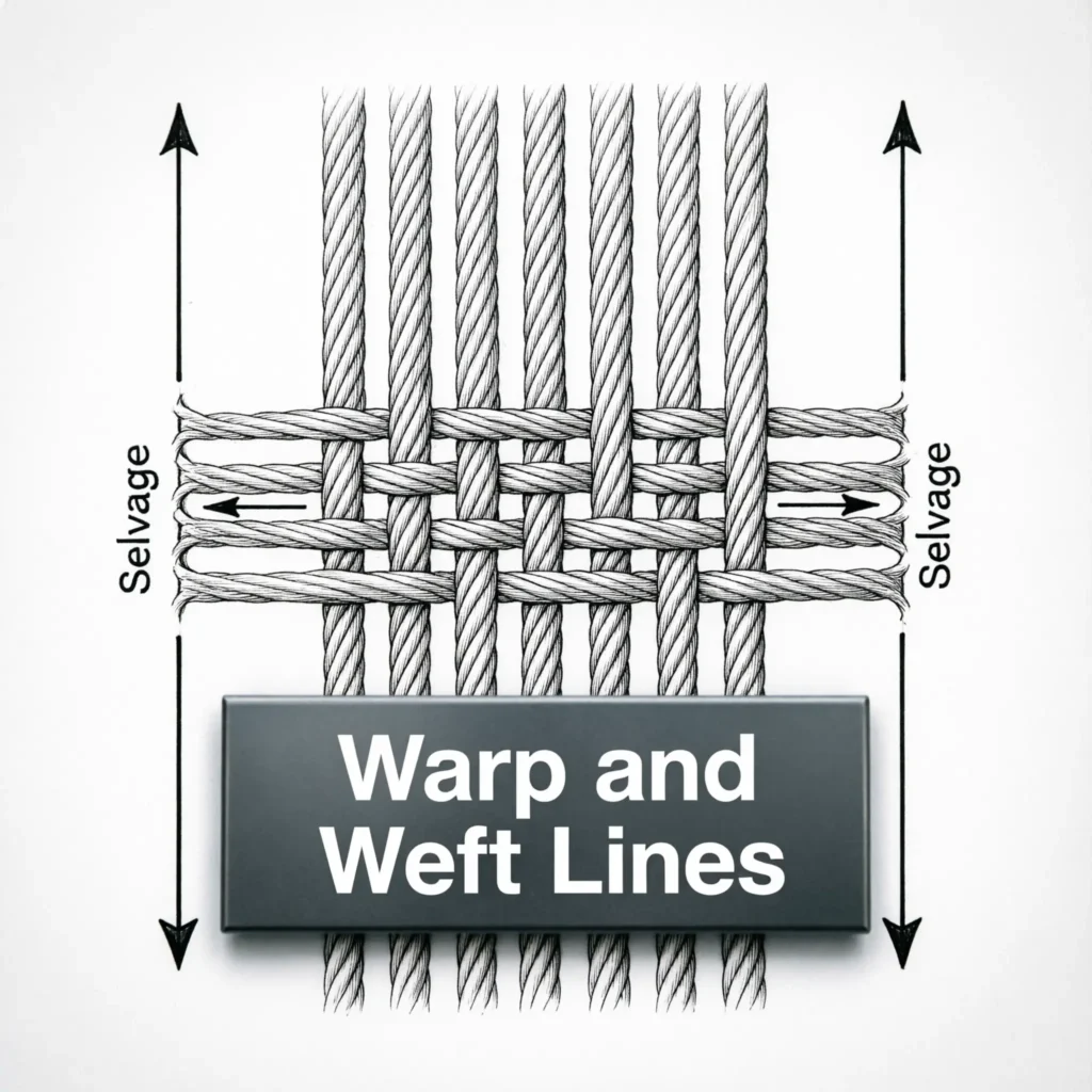 Warp and Weft Lines