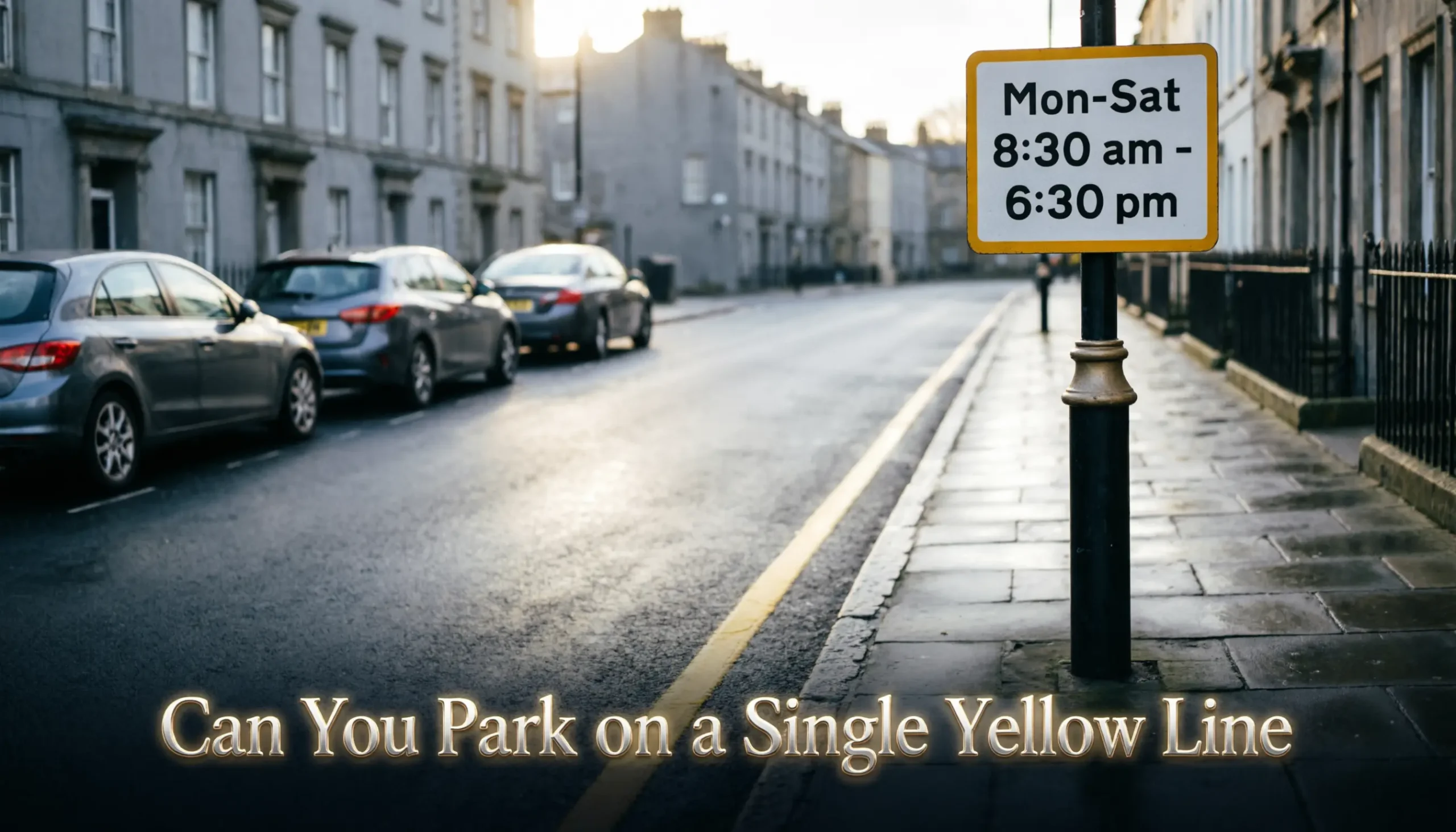 Can You Park on a Single Yellow Line