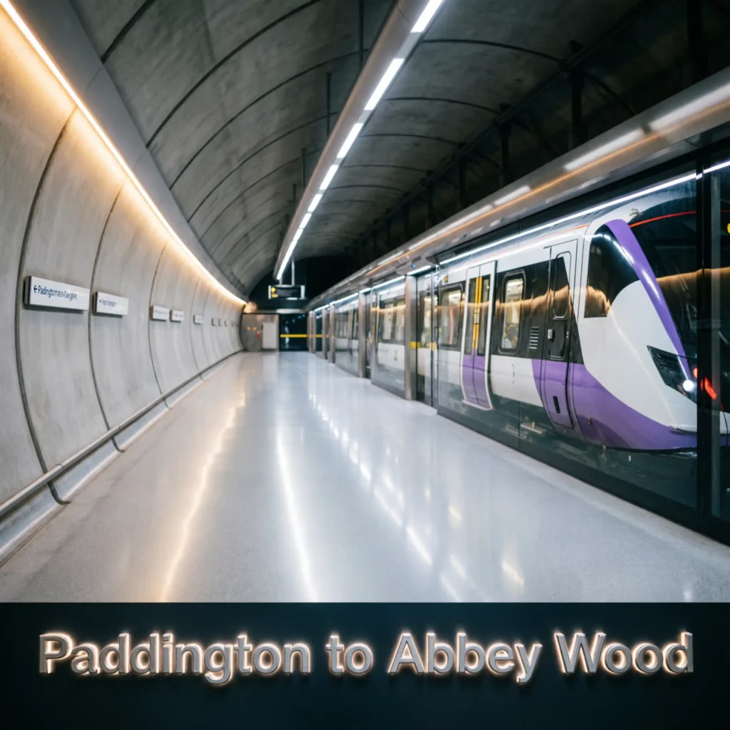 Elizabeth Line Stations From Paddington to Abbey Wood