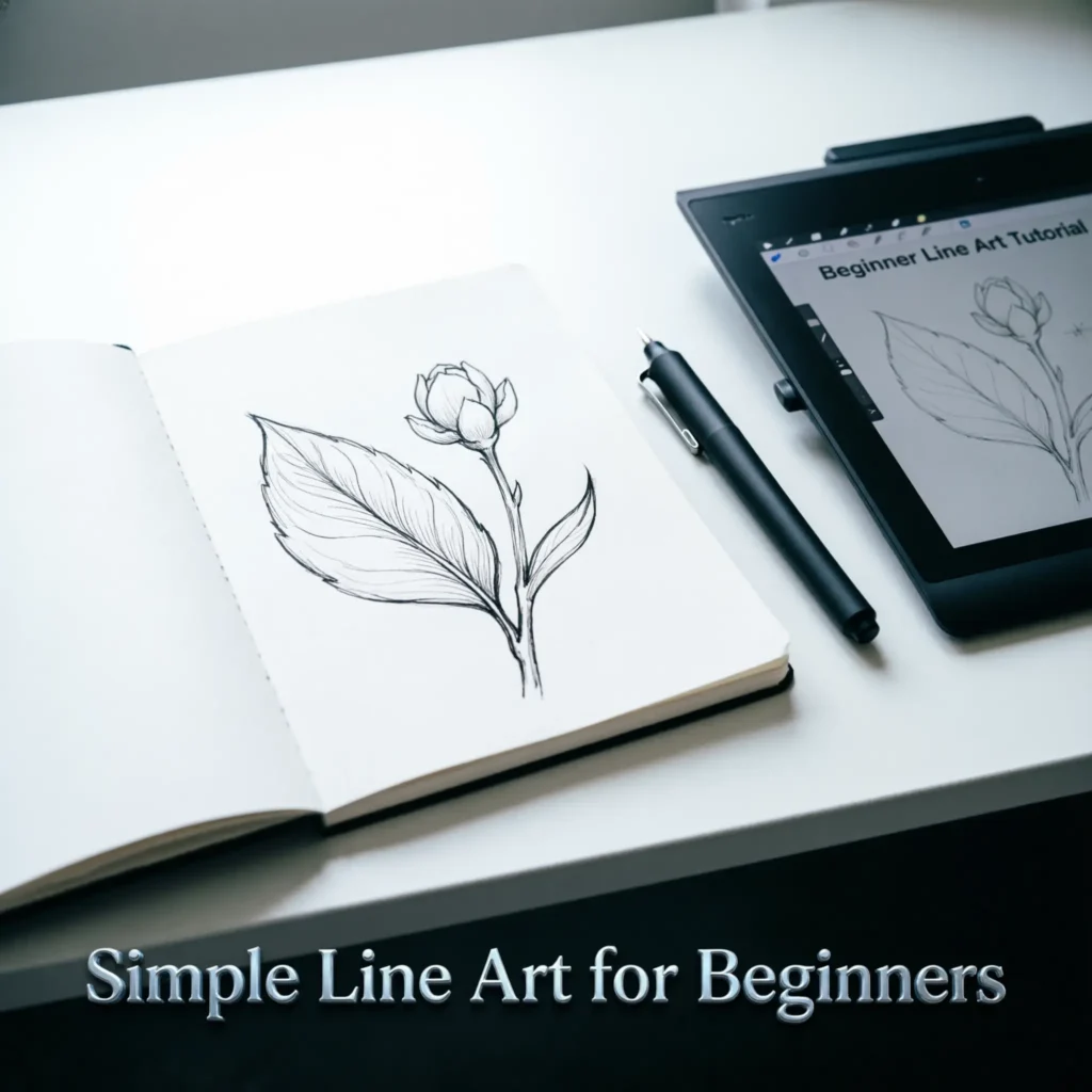 Simple Line Art for Beginners
