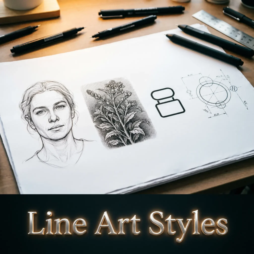 Line Art Styles