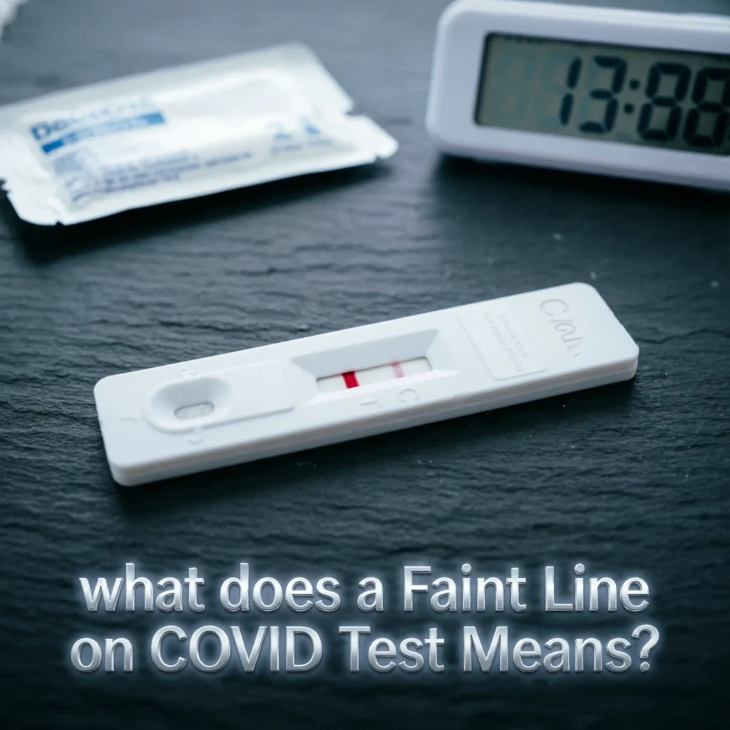 What Does a Faint Line on a COVID Test Mean?