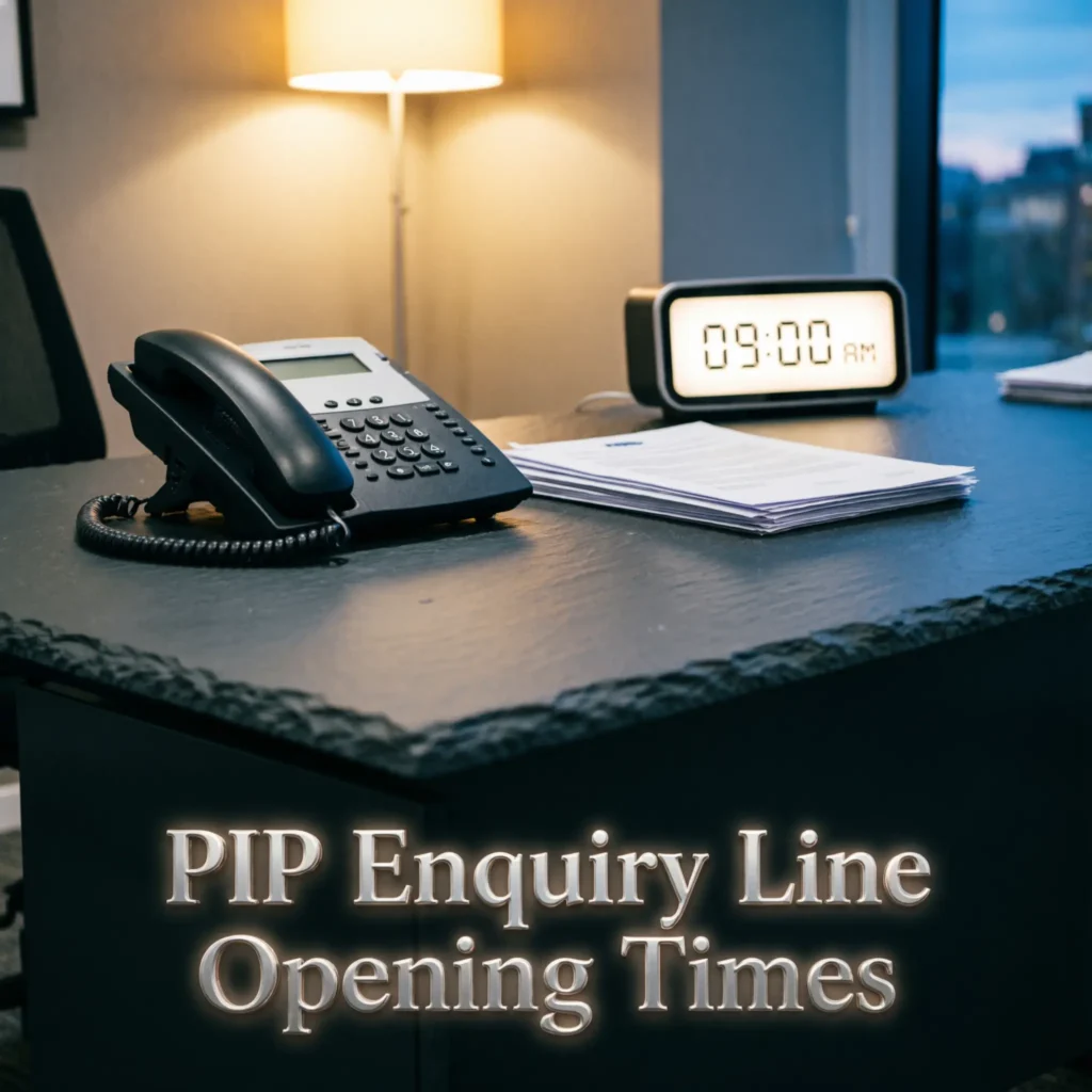 PIP Enquiry Line Opening Times