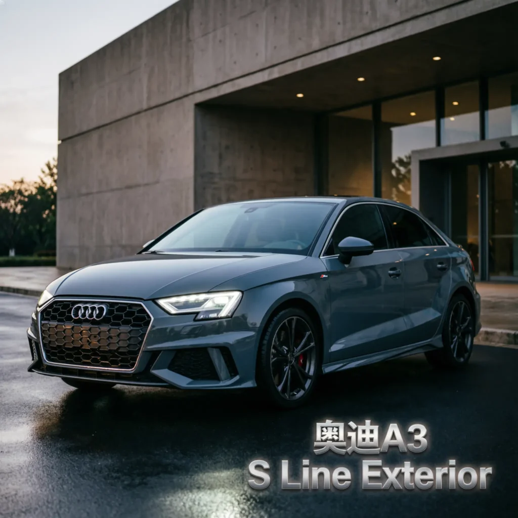 Audi A3 S Line Exterior Design