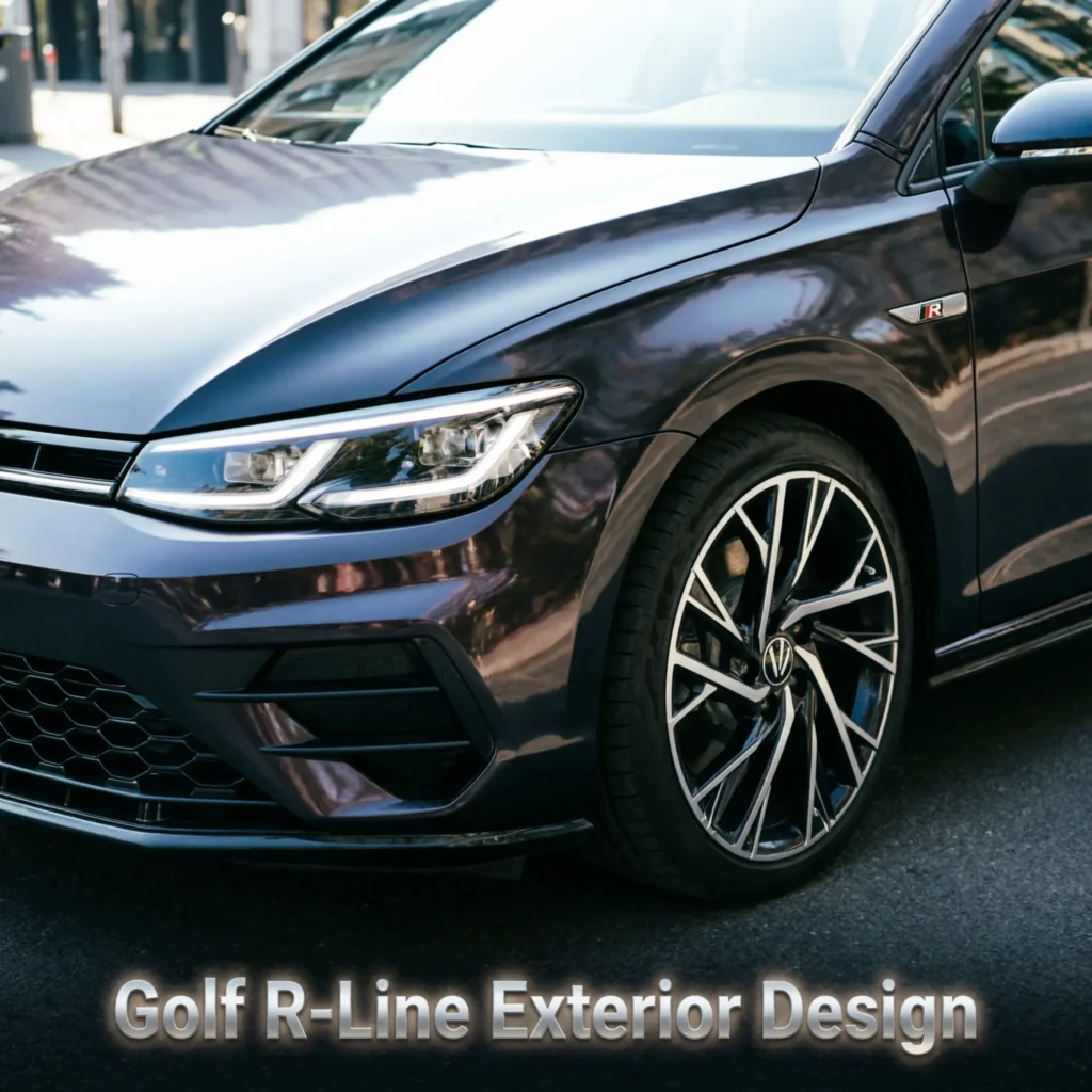 Golf R-Line Exterior Design