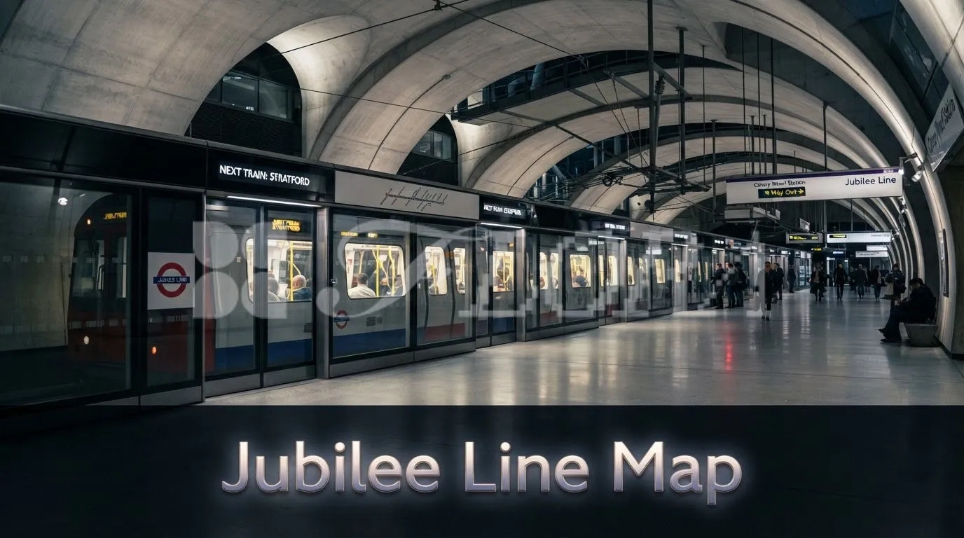 Jubilee Line Map
