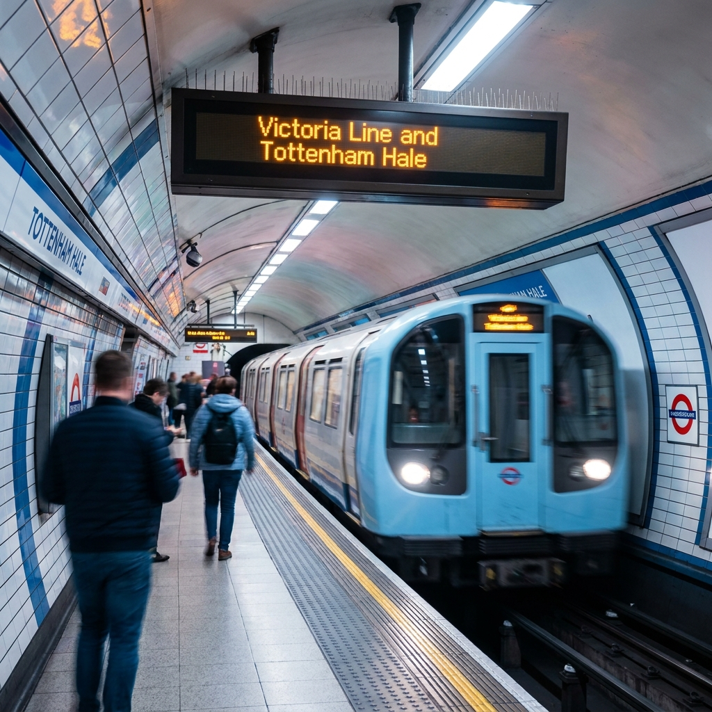 Victoria Line and Tottenham Hale