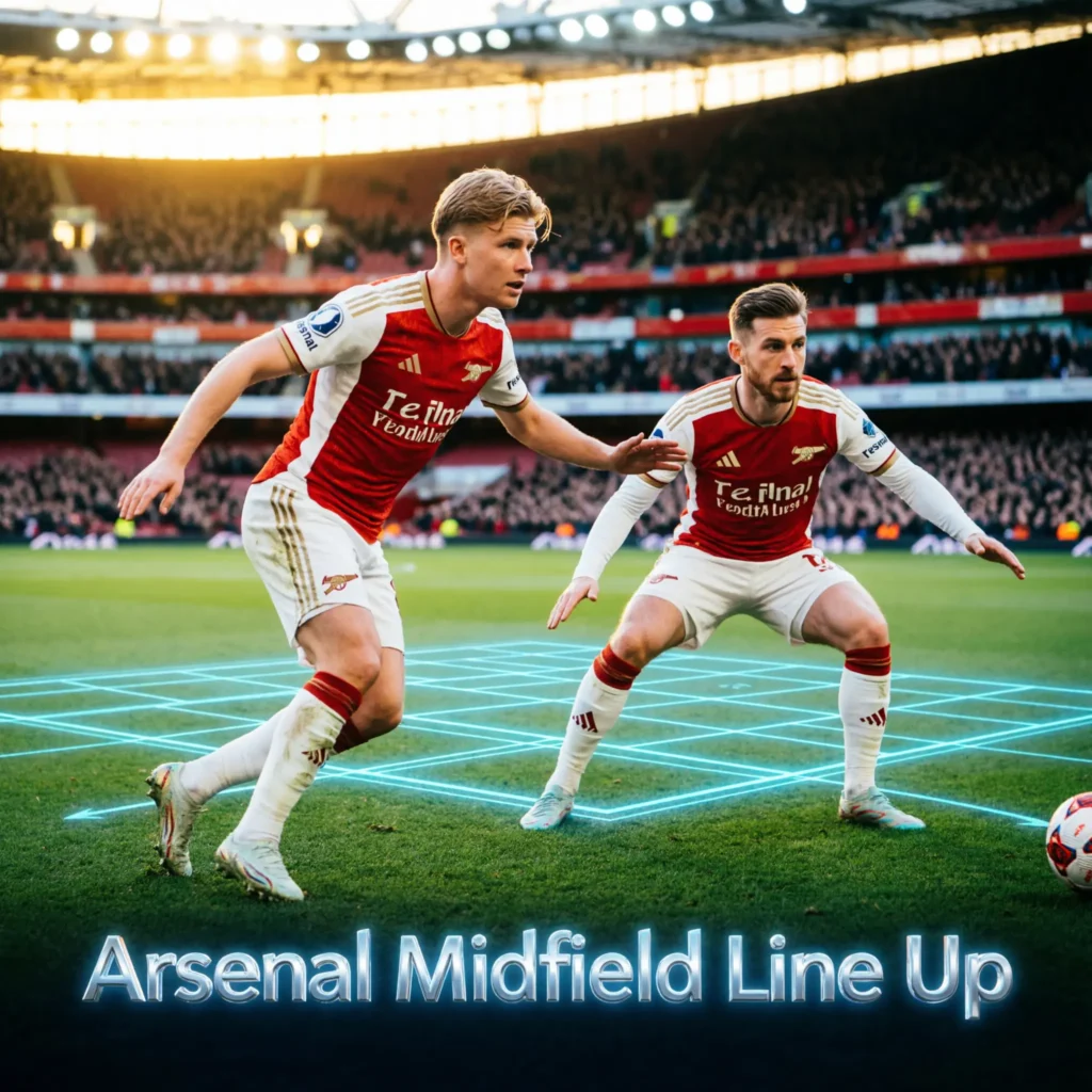 Arsenal Midfield Line Up