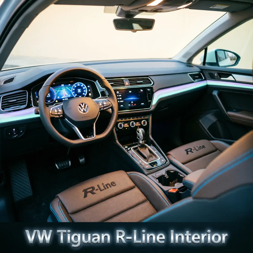 VW Tiguan R-Line Interior