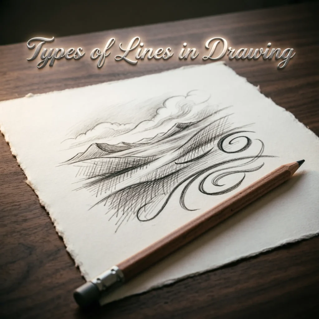 Types of Lines in Drawing