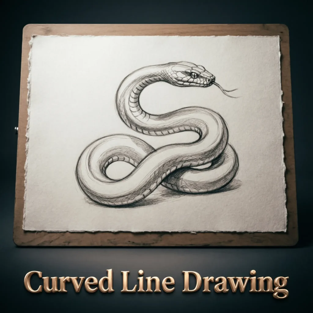 Curved Line Drawing